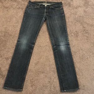 Women’s size28 For all Man Kind 7 jeans